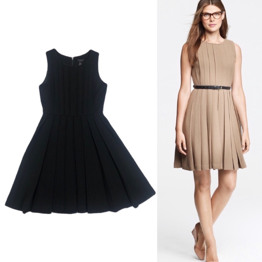 J. Crew Black Midi Dress with Timeless Elegance